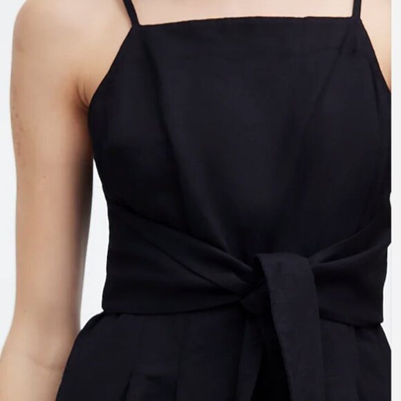 Madewell Tie-Waist Romper NWT - Picture 3 of 10